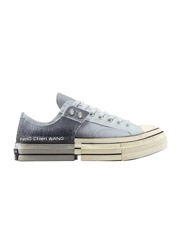 Кроссовки Converse Feng Chen Wang x Chuck 70 2-in-1 Low 'Grey' — изображение 1 из 1, серый//черный