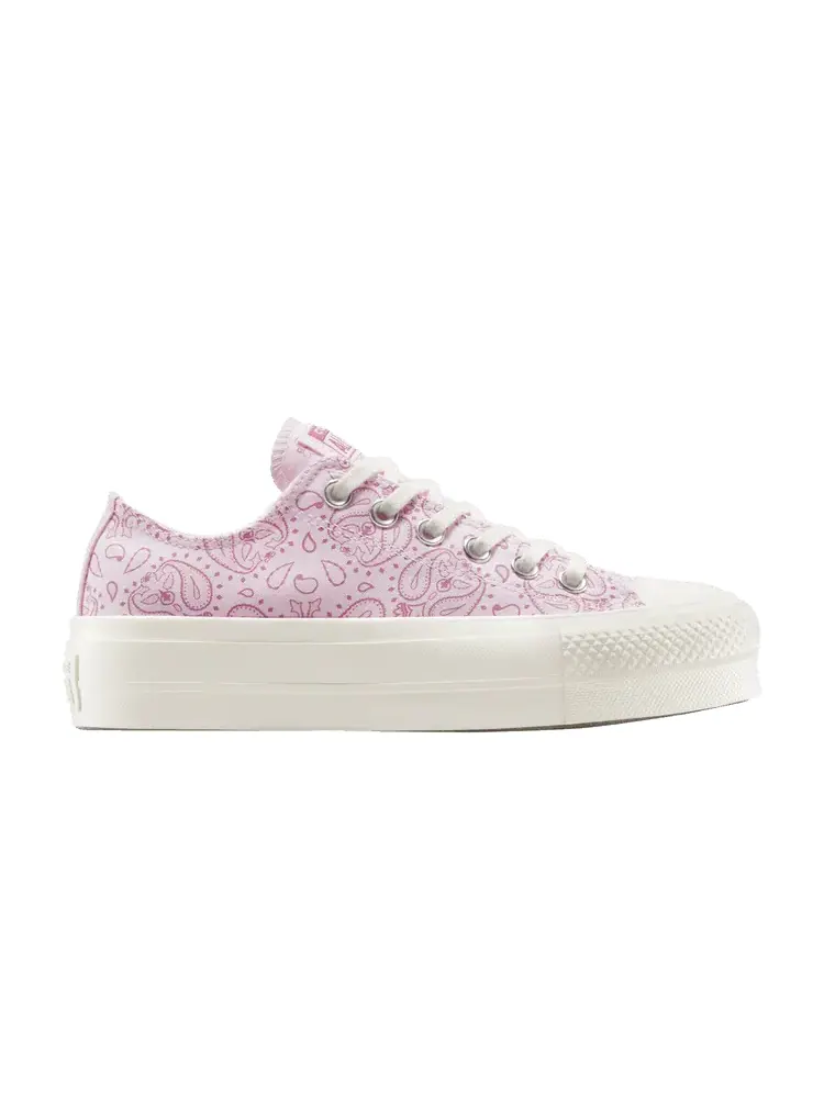 Кроссовки Converse Wmns Chuck Taylor All Star Lift Platform Low 'Paisley' — изображение 1 из 1, белый