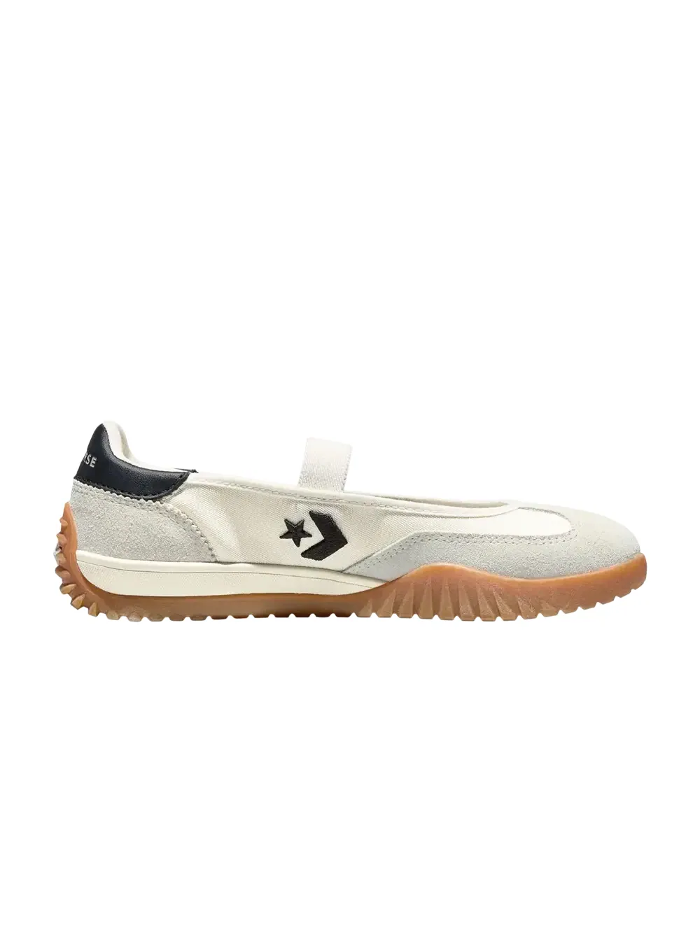 Балетки Converse Run Star Trainer Ballet Flat — изображение 1 из 1, бежевый/черный