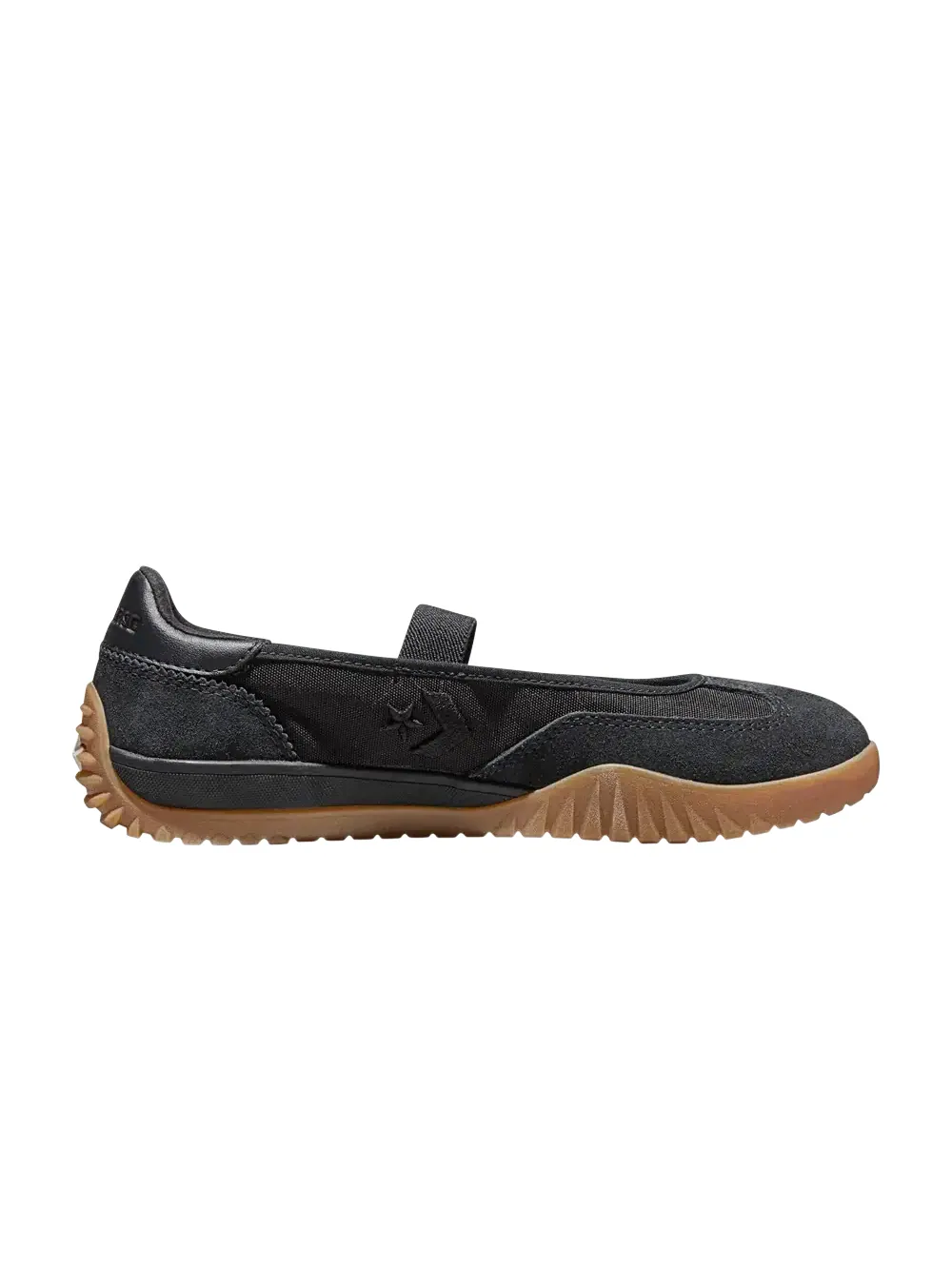 Балетки Converse Run Star Trainer Ballet Flat — изображение 1 из 1, черный/коричневый