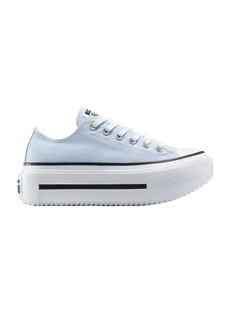 Кроссовки Converse Chuck Taylor All Star Lift Double Stack Low 'Blueberry Ice' — изображение 1 из 1, белый/черный