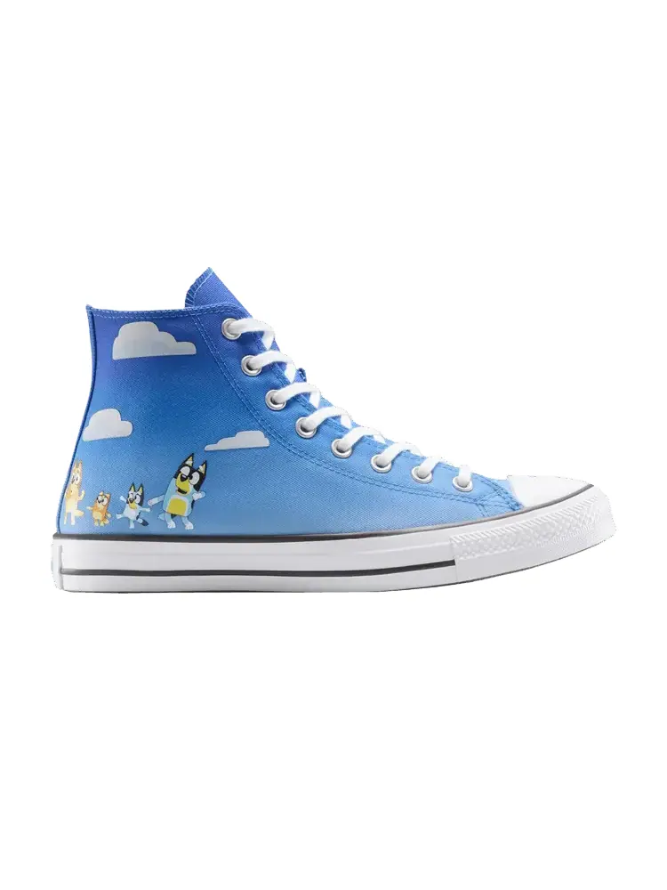 Кроссовки Converse Bluey x Chuck Taylor All Star High, Bluey & Bingo — изображение 1 из 1, синий