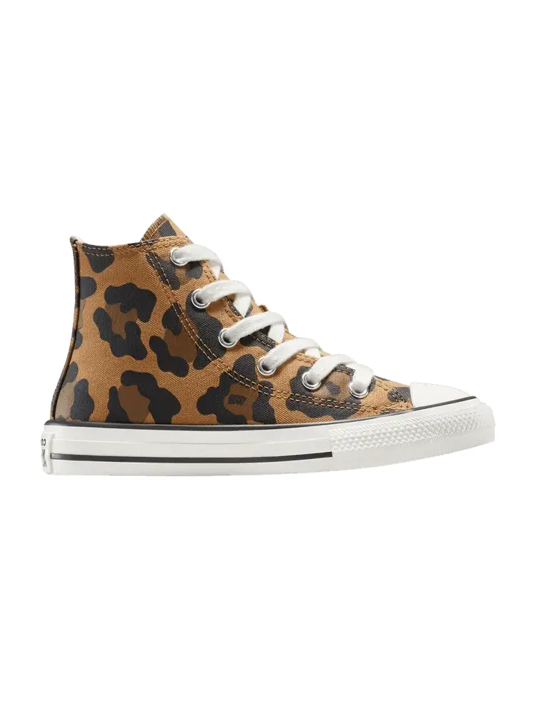 Кроссовки Converse Chuck Taylor All Star High PS — изображение 1 из 1, леопардовый