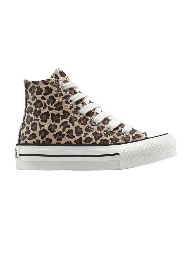 Кроссовки Converse Chuck Taylor All Star EVA Lift Platform High PS — изображение 1 из 1, леопардовый