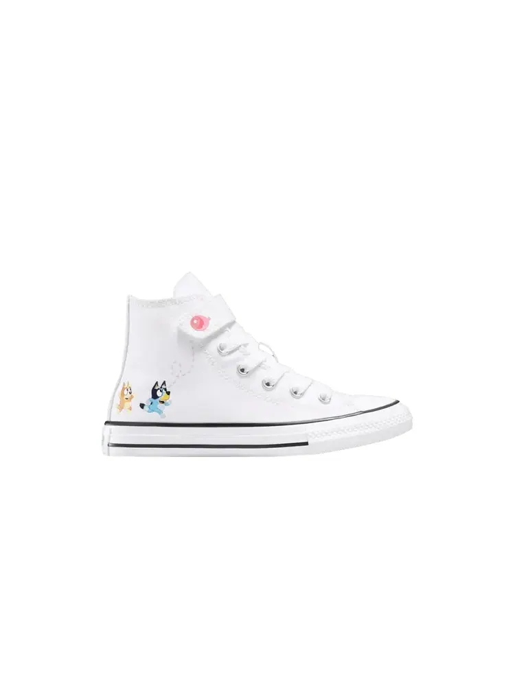 Кроссовки Converse Bluey x Chuck Taylor All Star EasyOn High TD, Keepy Uppy — изображение 1 из 1, белый