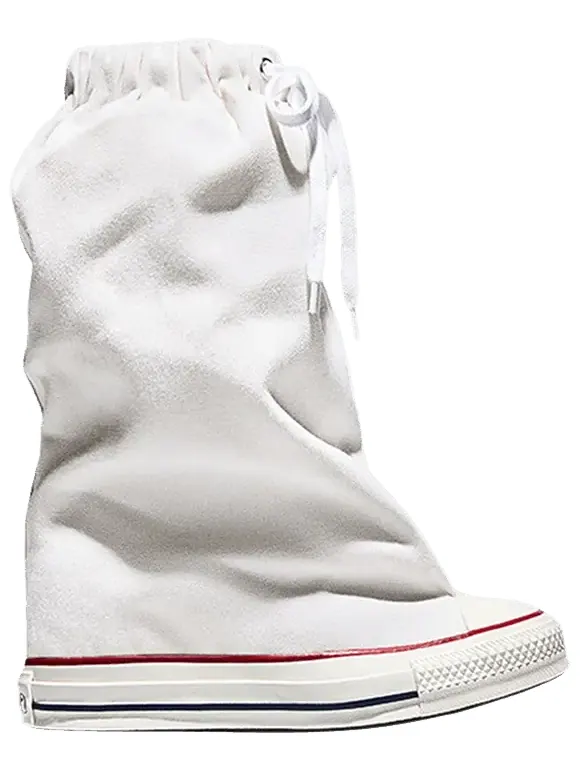 Кроссовки Vaquera x Converse Wmns Chuck Taylor All Star XHi Slouch Wedge — изображение 1 из 1, белый