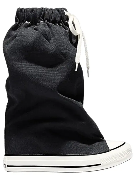 Кроссовки Vaquera x Converse Wmns Chuck Taylor All Star XHi Slouch Wedge — изображение 1 из 1, черный