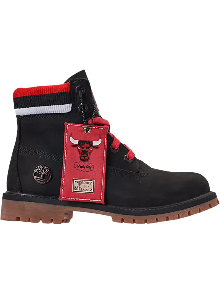 Ботинки Timberland х NBA высокие с принтом — изображение 1 из 1, черный