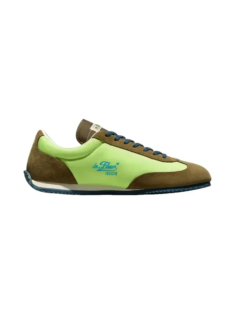Кеды Golf Le Fleur x Converse Coach Jogger — изображение 1 из 1, зеленый коричневый