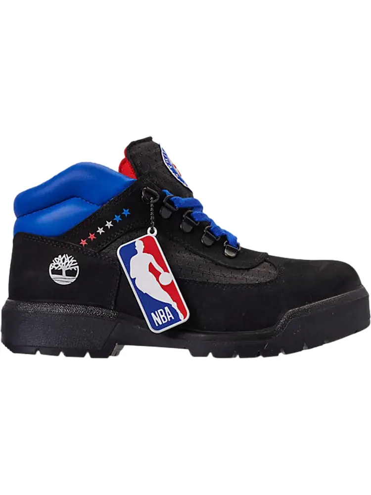 Ботинки мужские Timberland NBA с принтом — изображение 1 из 1, синий/черный