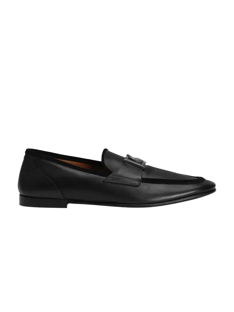 Лоферы с логотипом Saint Laurent Dolce Gabbana — изображение 1 из 1, черный