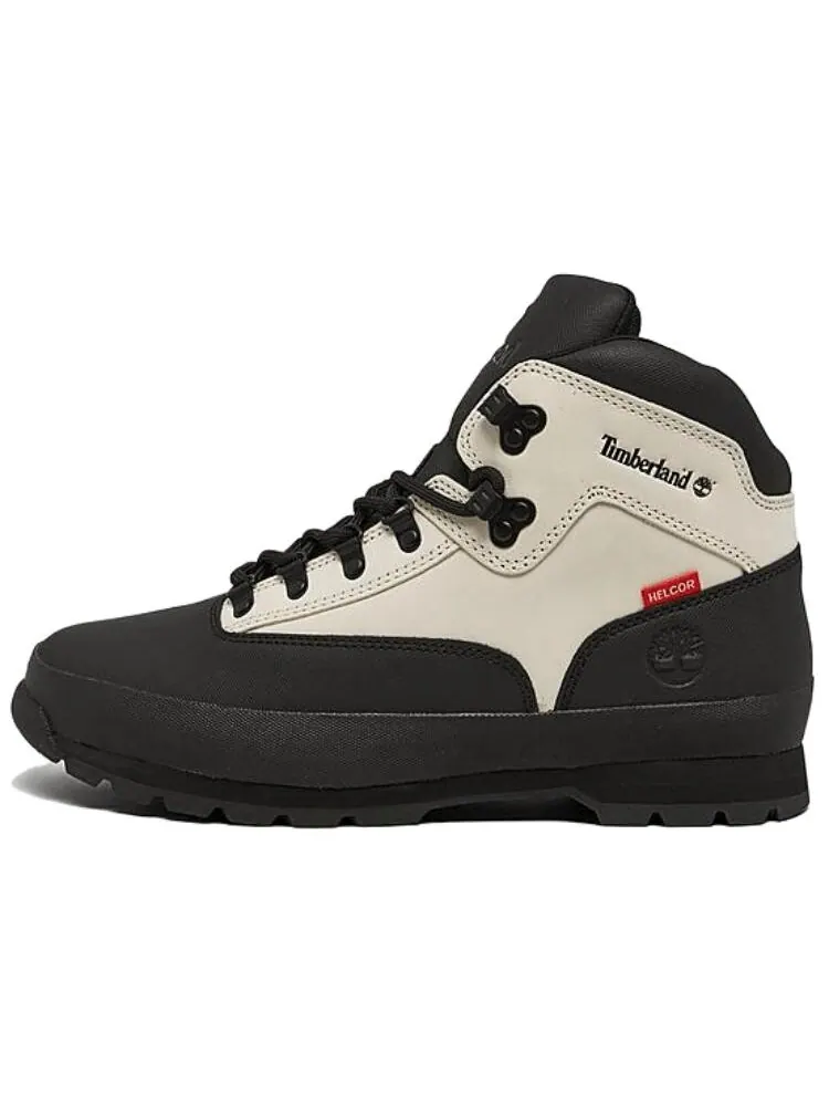 Ботинки мужские Timberland Euro Hiker, походные, кожаные — изображение 1 из 5, черный/белый