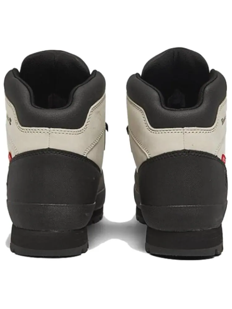 Ботинки мужские Timberland Euro Hiker, походные, кожаные — изображение 4 из 5, черный/белый