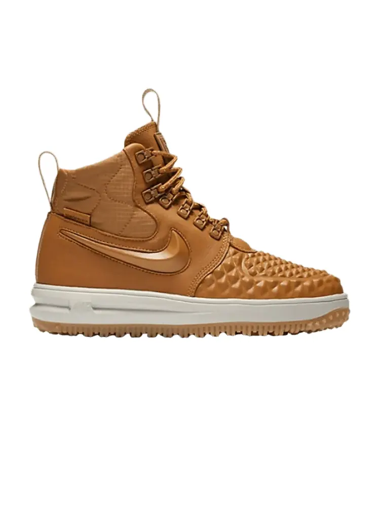 Кроссовки Nike Wmns Lunar Force 1 Duckboot 'Cider' — изображение 1 из 1, черный-бледный-серый