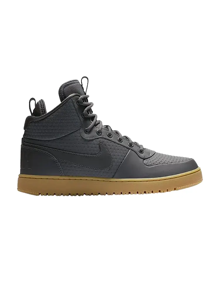 Кроссовки Nike Court Borough Mid Winter 'Grey Gum' — изображение 1 из 1, серый