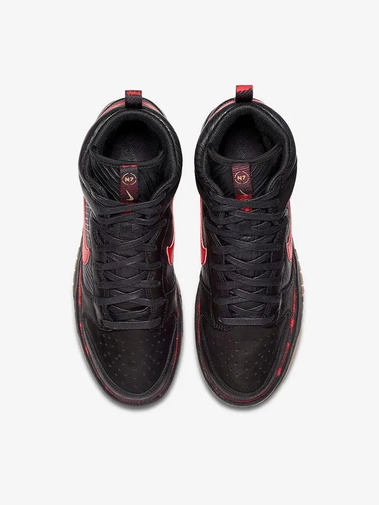 Кроссовки Nike Dunk High Premium, N7 — изображение 2 из 6, черный