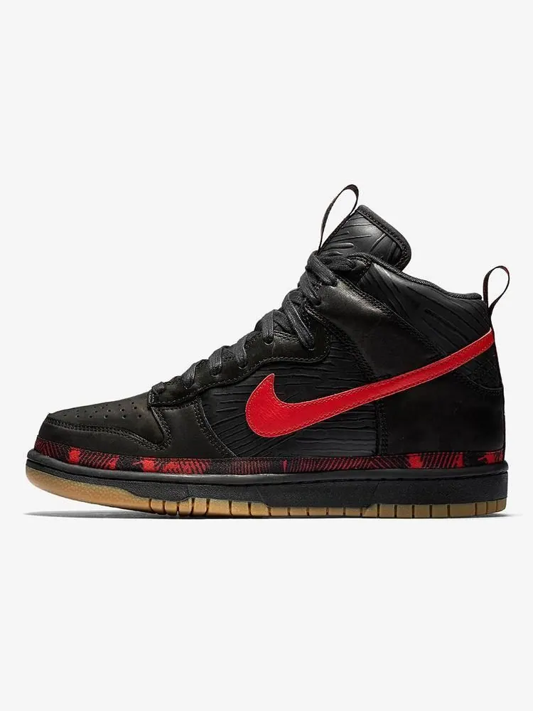 Кроссовки Nike Dunk High Premium, N7 — изображение 3 из 6, черный