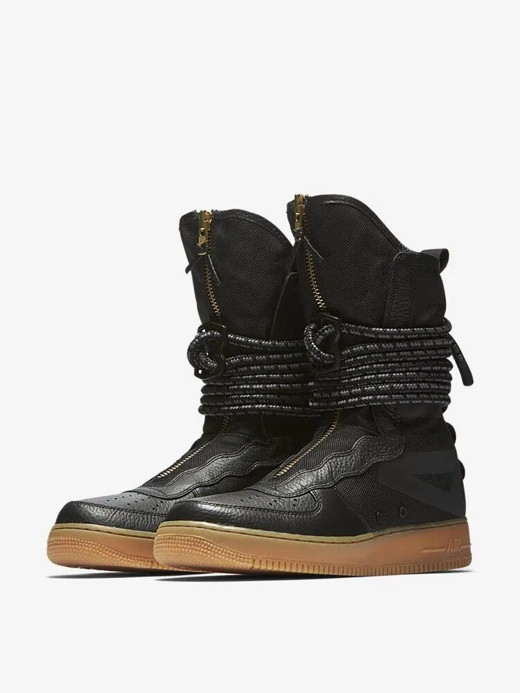 Кроссовки Nike SF Air Force 1 High 'Black Gum' — изображение 2 из 4, черный