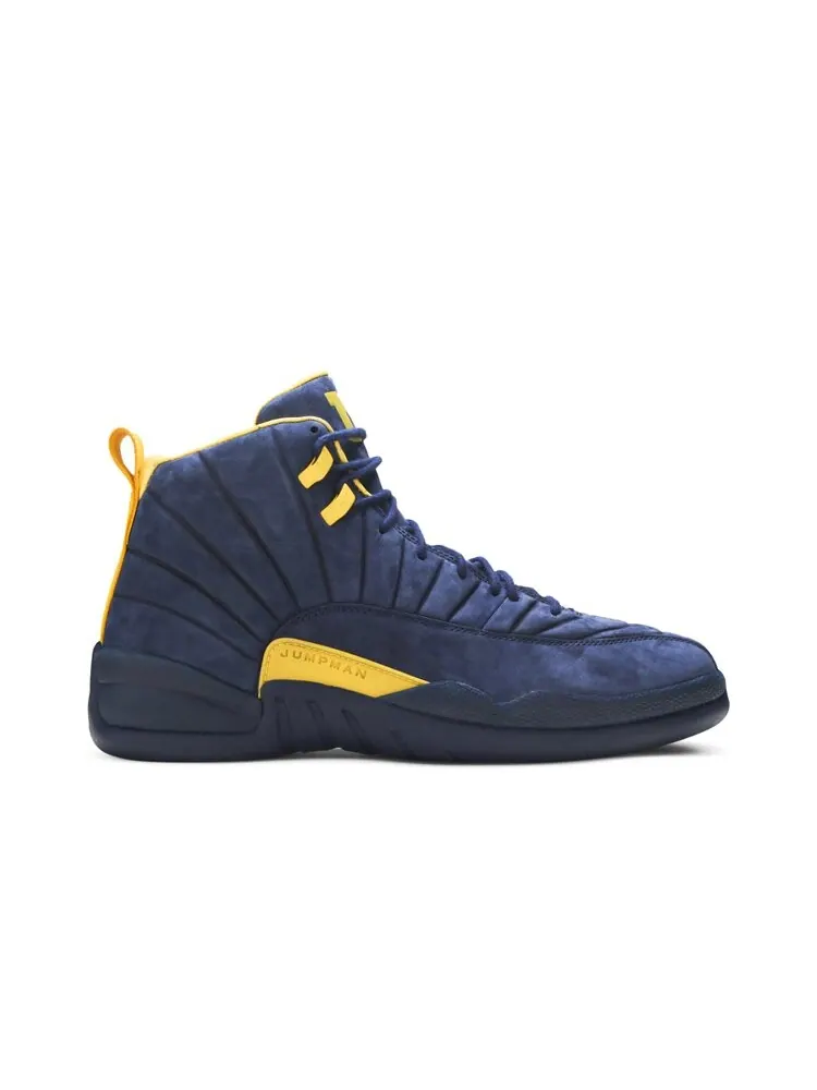 Кроссовки Air Jordan PSNY x Air Jordan 12 Retro 'Michigan Wolverines' PE — изображение 1 из 4, синий