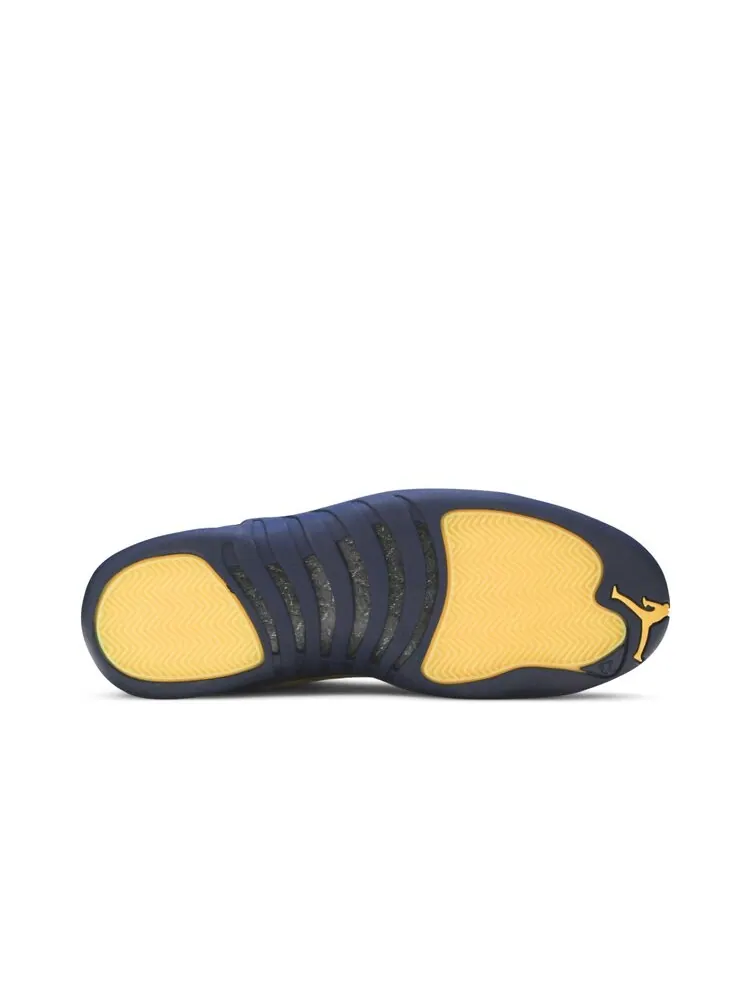 Кроссовки Air Jordan PSNY x Air Jordan 12 Retro 'Michigan Wolverines' PE — изображение 4 из 4, синий