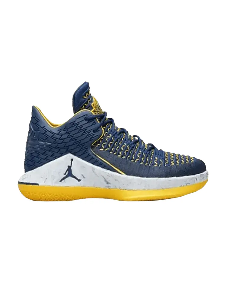 Кроссовки Air Jordan Air Jordan 32 Low 'College Navy' — изображение 1 из 1, темно-синий/темно-синий