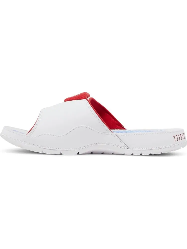 Сандалии Jordan Hydro 11 Retro White Varsity Red — изображение 3 из 8, белый