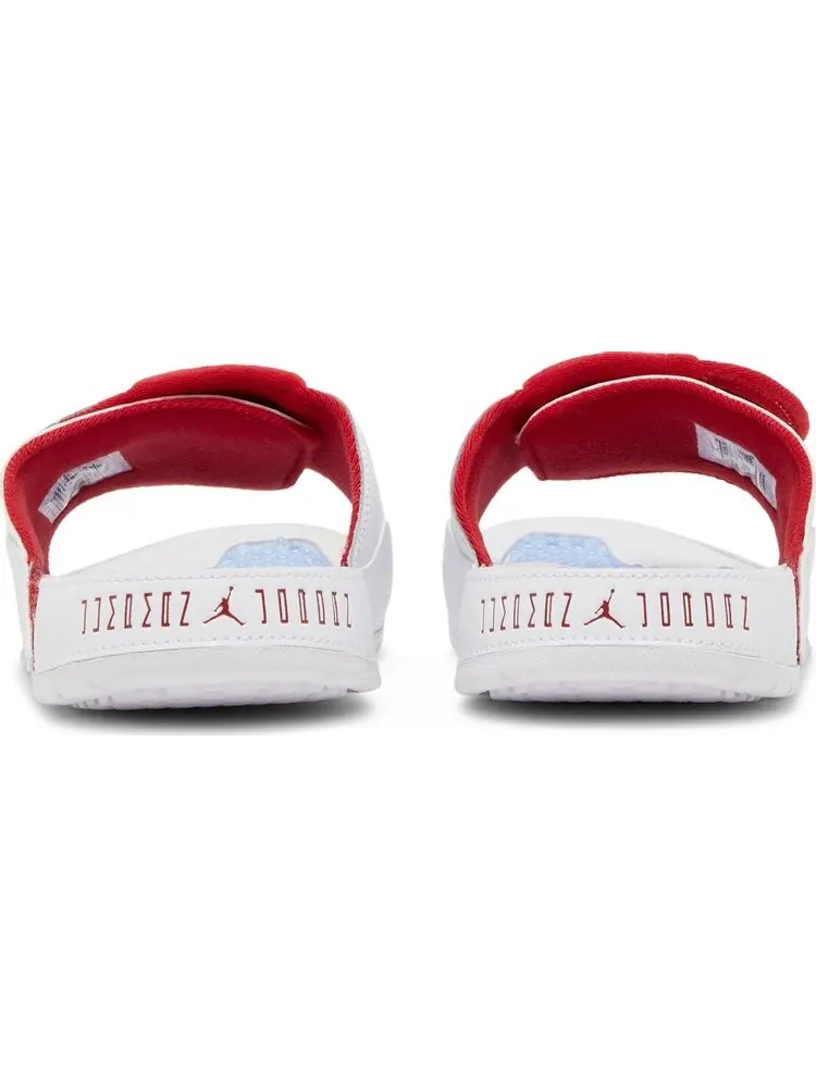 Сандалии Jordan Hydro 11 Retro White Varsity Red — изображение 6 из 8, белый