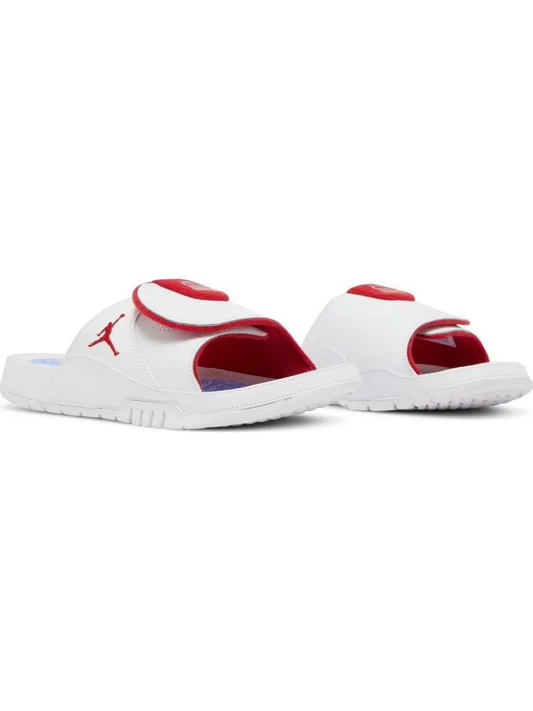 Сандалии Jordan Hydro 11 Retro White Varsity Red — изображение 8 из 8, белый