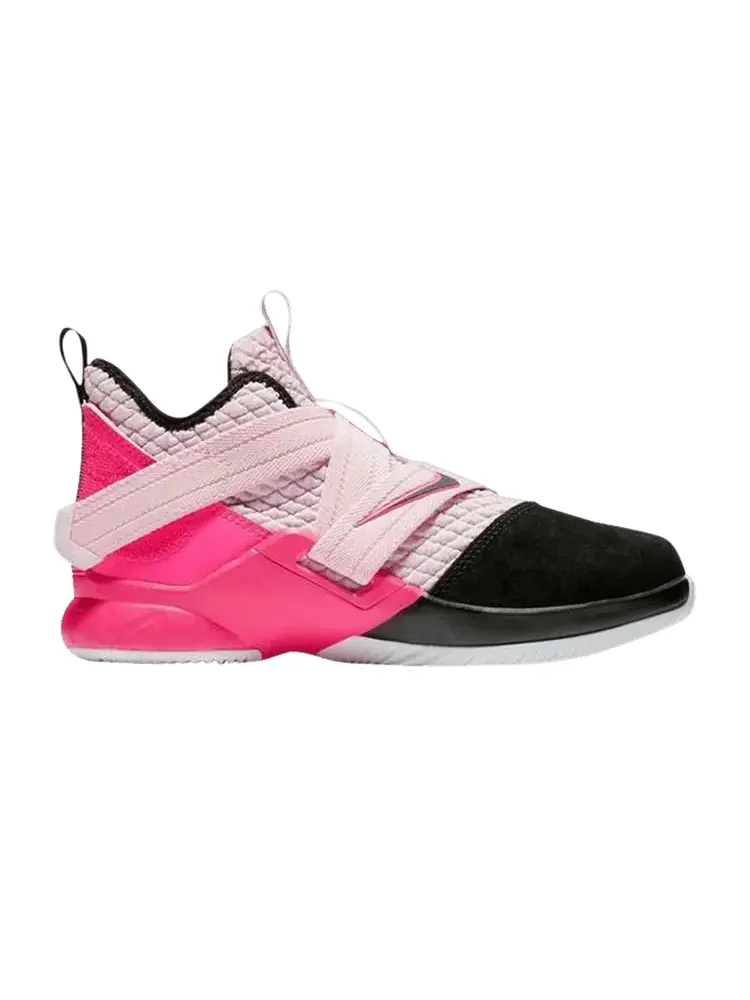 Кроссовки Nike LeBron Soldier 12 GS — изображение 1 из 1, розовый