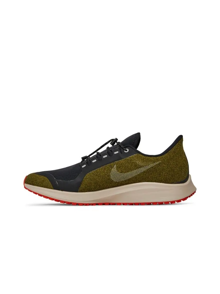 Кроссовки Nike Air Zoom Pegasus 35 Shield 'Olive Flak' — изображение 3 из 4, зеленый