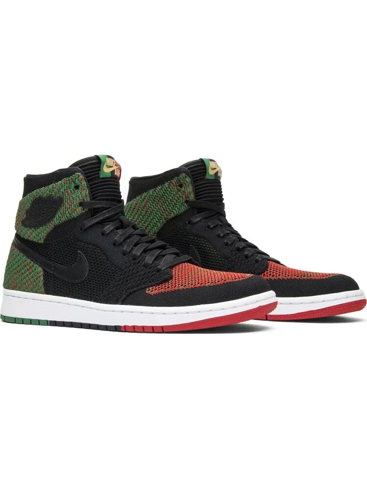 Кроссовки Air Jordan 1 Retro High Flyknit Black History Month — изображение 8 из 8, черный