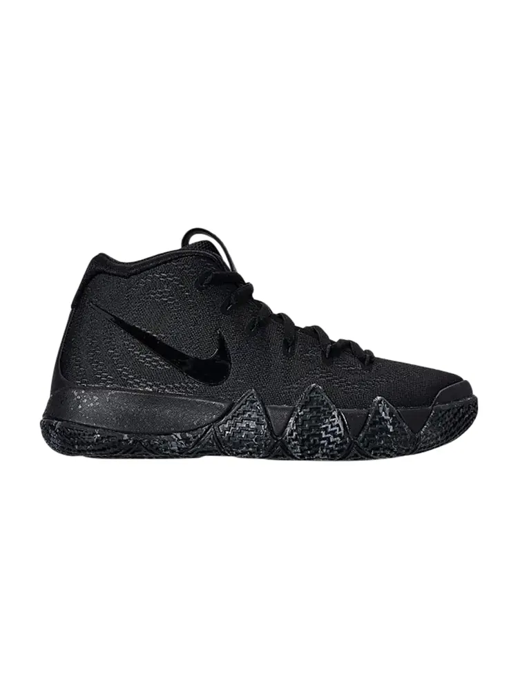 Кроссовки Nike Kyrie 4 GS 'Triple Black' — изображение 1 из 1, черный