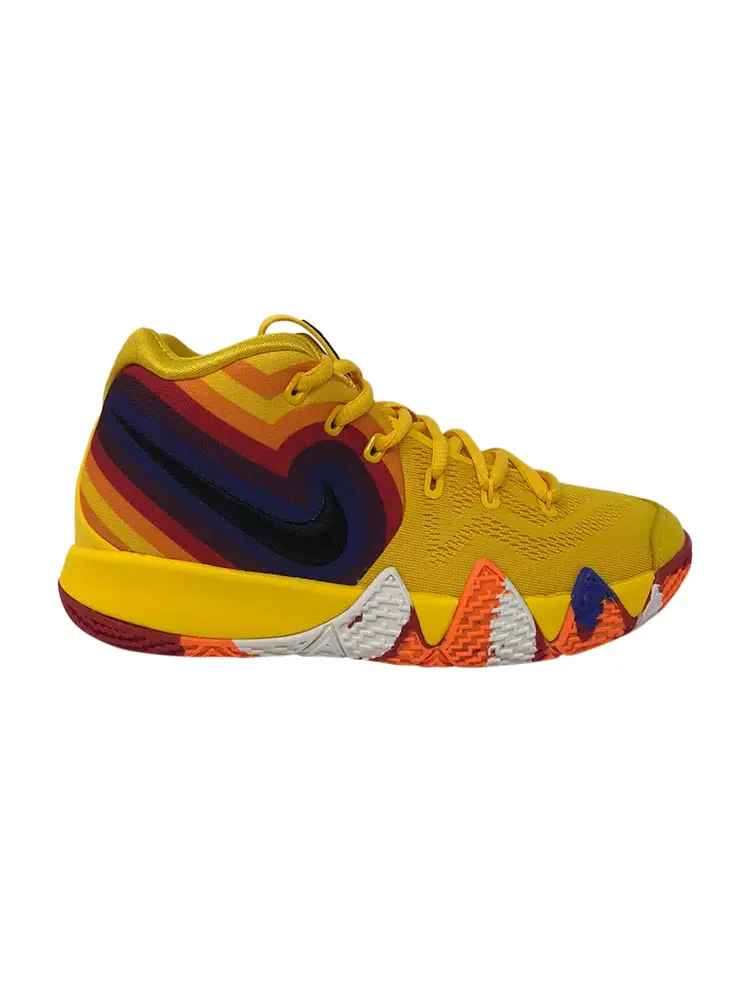 Кроссовки Nike Kyrie 4 GS '70s' — изображение 1 из 1, желтый