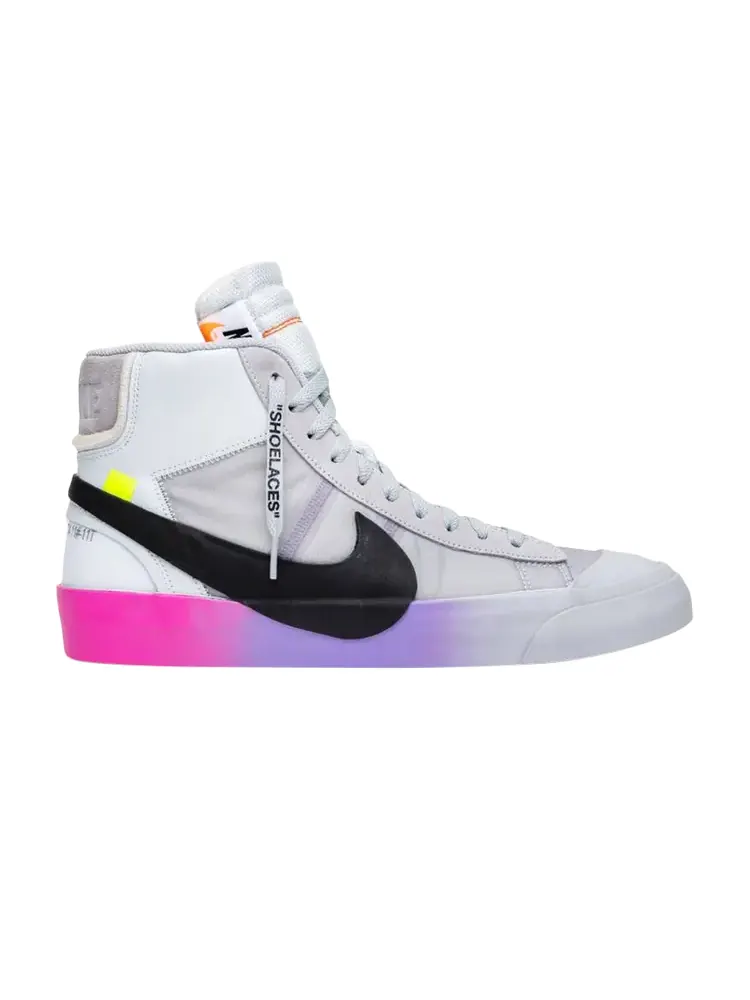 Кроссовки Nike Serena Williams x Off-White x Blazer Studio Mid 'Queen' Special Box — изображение 1 из 1, белый