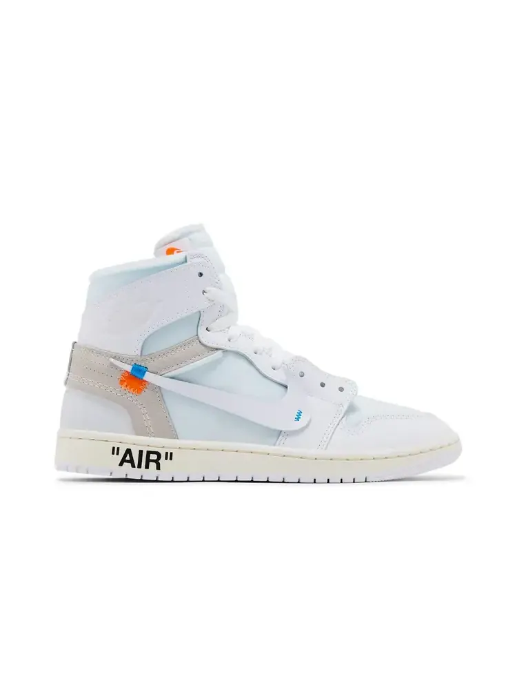 Кроссовки Virgil Abloh Archive x Air Jordan 1 Retro High OG 'Alaska' — изображение 1 из 10, белый