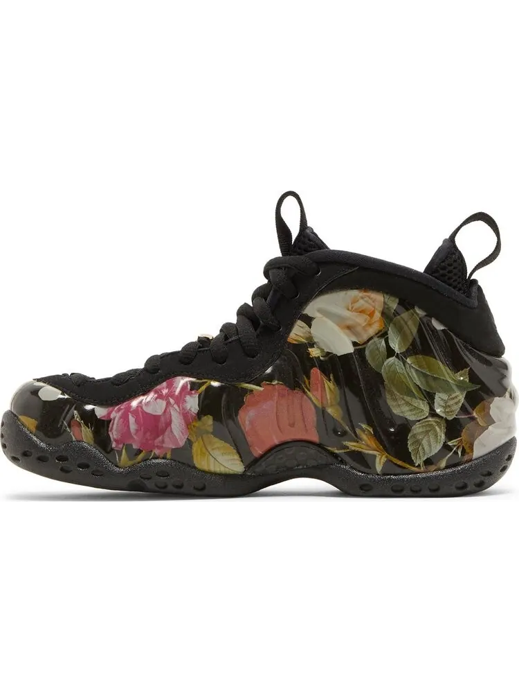Кроссовки Nike Wmns Air Foamposite One 'Floral' — изображение 3 из 8, черный