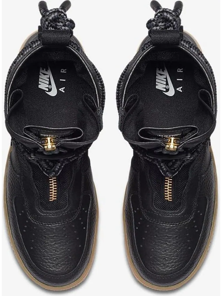 Кроссовки Nike Wmns SF Air Force 1 High 'Black Gum' — изображение 3 из 6, черный