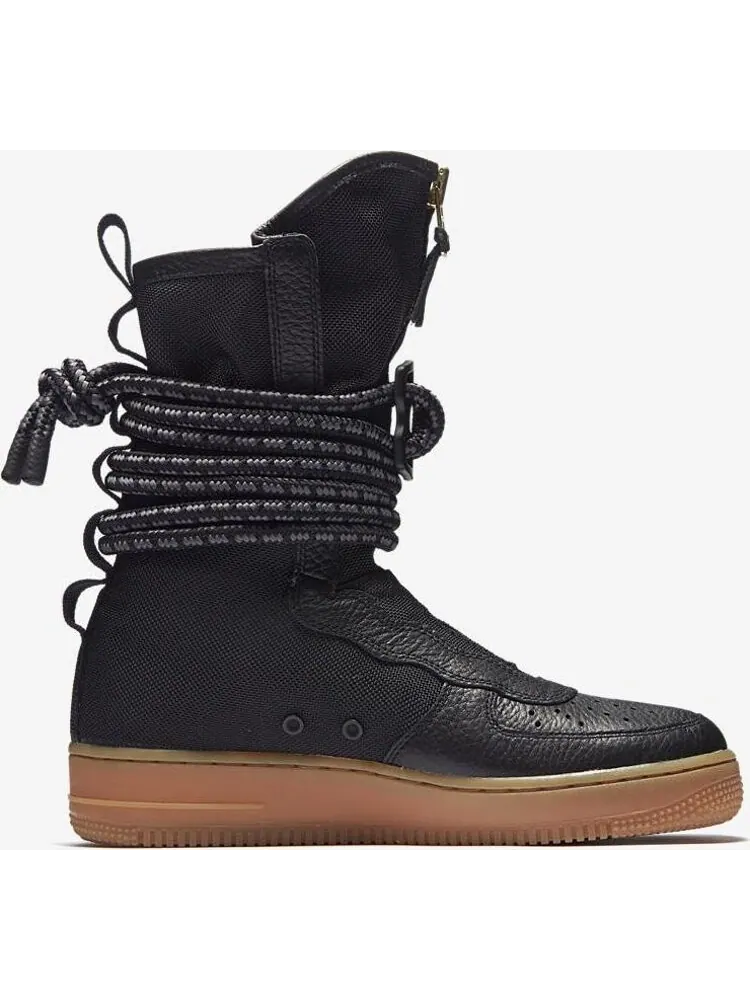 Кроссовки Nike Wmns SF Air Force 1 High 'Black Gum' — изображение 4 из 6, черный