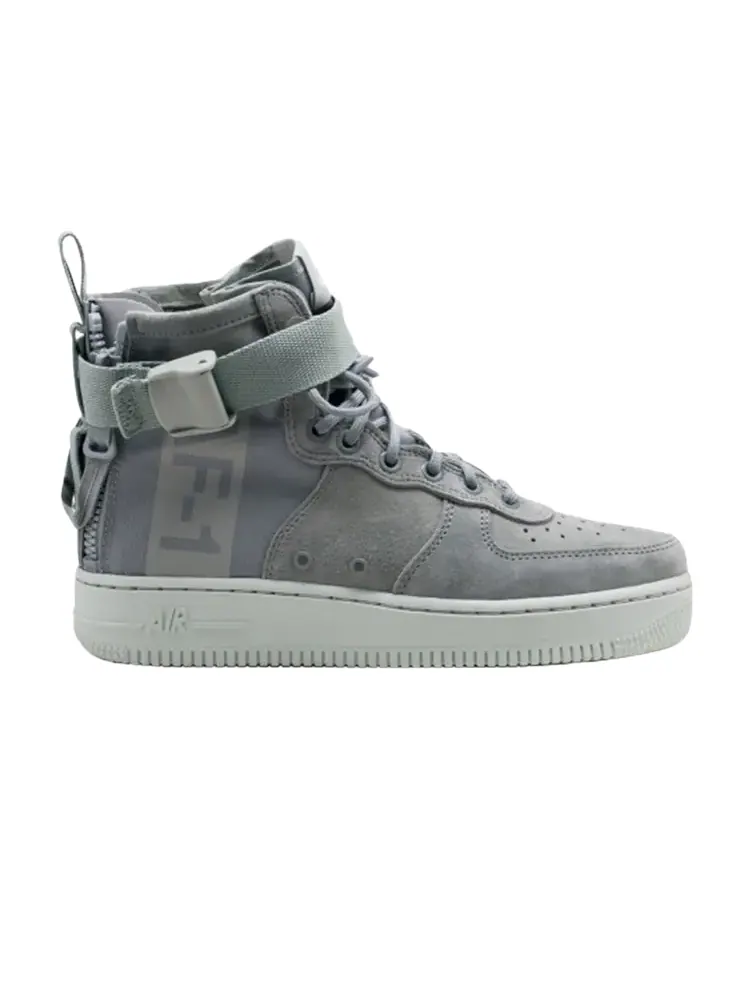 Кроссовки Nike Wmns SF Air Force 1 Mid 'Light Pumice' — изображение 1 из 1, серый
