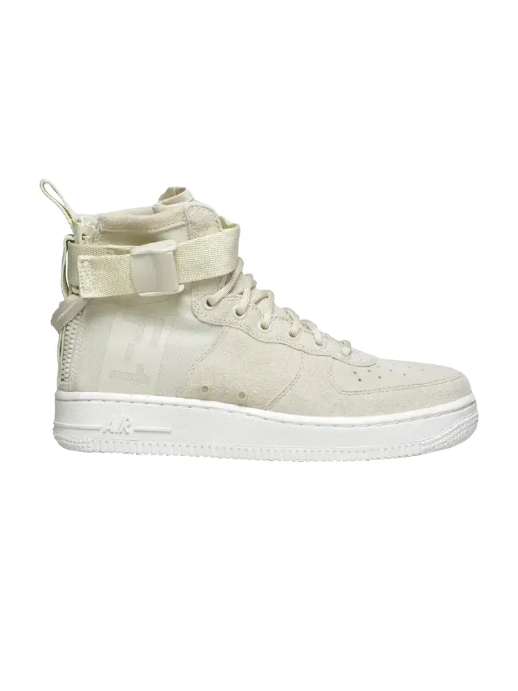 Кроссовки Nike Wmns SF Air Force 1 Mid 'Fossil' — изображение 1 из 1, бежевый