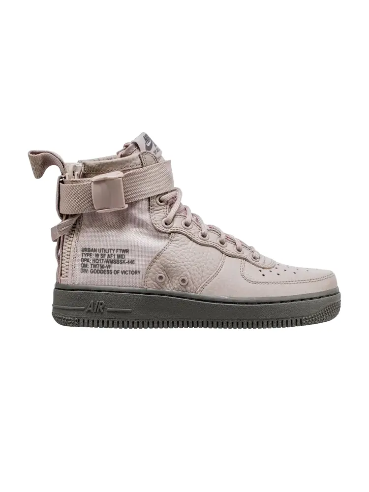Кроссовки Nike Wmns SF Air Force 1 Mid 'Siltstone Red' — изображение 1 из 1, розовый