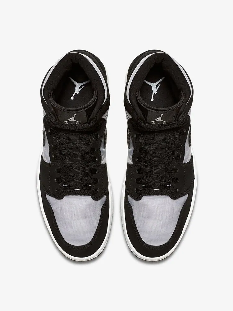 Кроссовки Air Jordan 1 Retro High Premium 'Wolf Grey' — изображение 3 из 4, черный