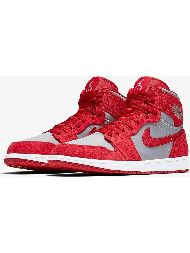 Кроссовки Air Jordan 1 Retro High Premium True Red — изображение 2 из 6, красный