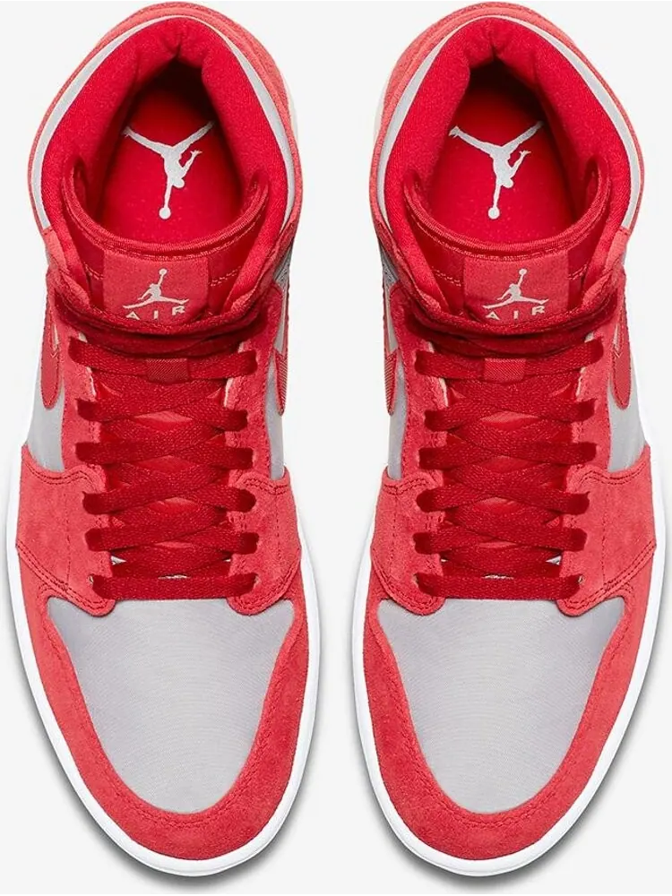 Кроссовки Air Jordan 1 Retro High Premium True Red — изображение 3 из 6, красный