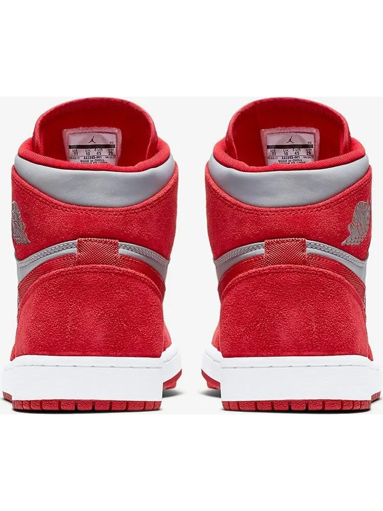 Кроссовки Air Jordan 1 Retro High Premium True Red — изображение 5 из 6, красный