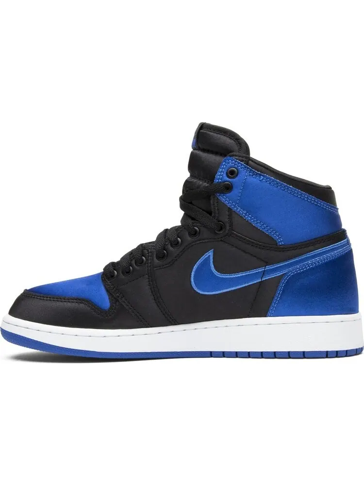 Кроссовки Air Jordan 1 Retro OG BG EP Satin Royal — изображение 3 из 8, черный