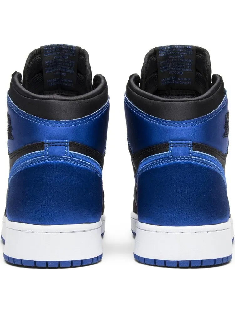 Кроссовки Air Jordan 1 Retro OG BG EP Satin Royal — изображение 6 из 8, черный