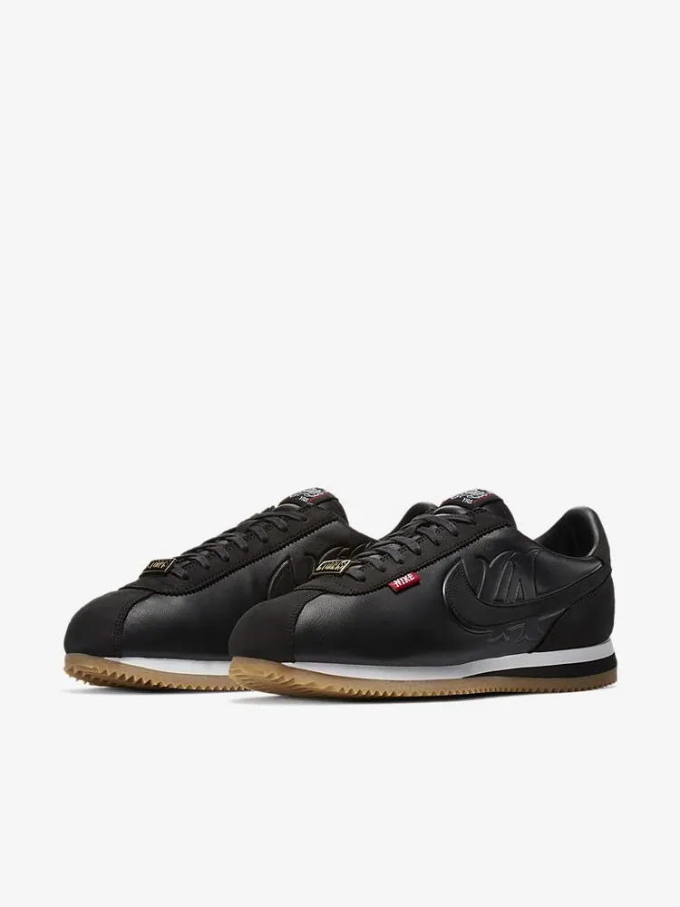 Кроссовки Nike Mister Cartoon x Cortez 'Black' — изображение 2 из 4, черный