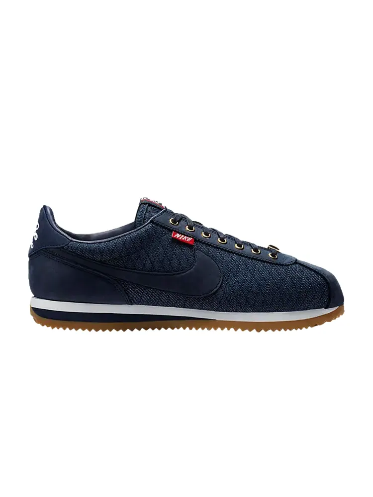 Кроссовки Nike Mister Cartoon x Cortez 'Obsidian' — изображение 1 из 4, синий