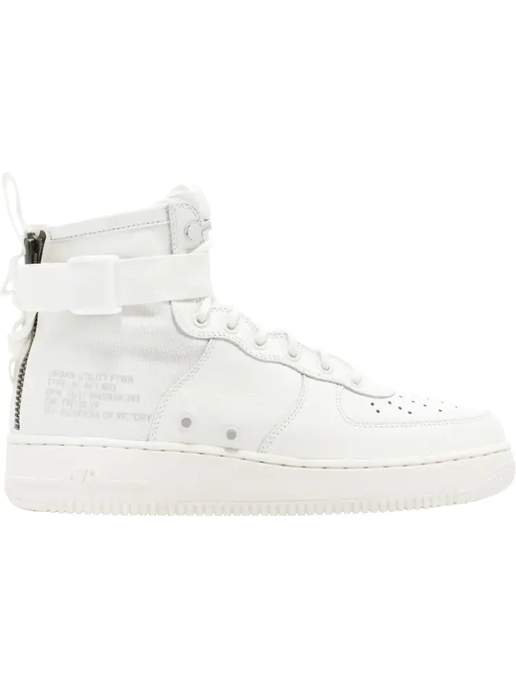 Кроссовки Nike SF Air Force 1 Mid 'Triple Ivory' — изображение 1 из 7, белый